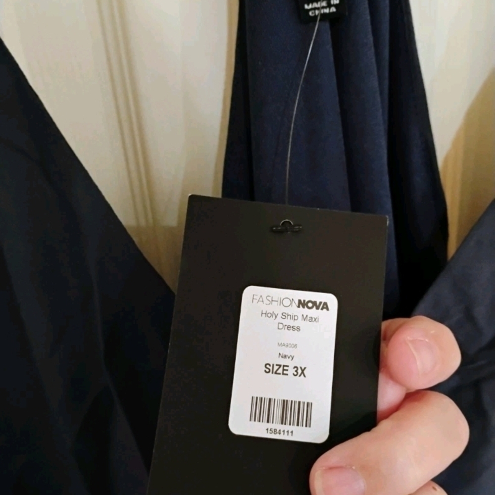 Fashion Nova Navy Blue Maxi Dress - Picture 7 of 16